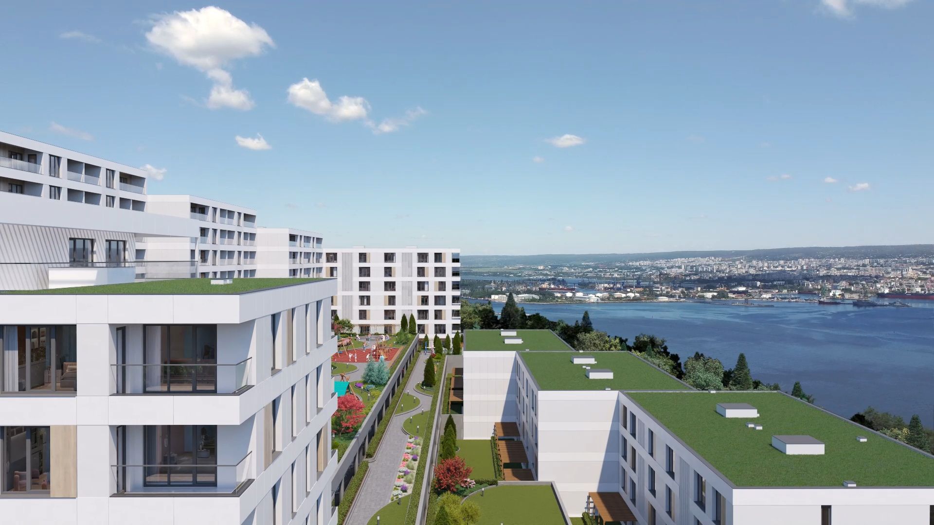 Modern residential complex